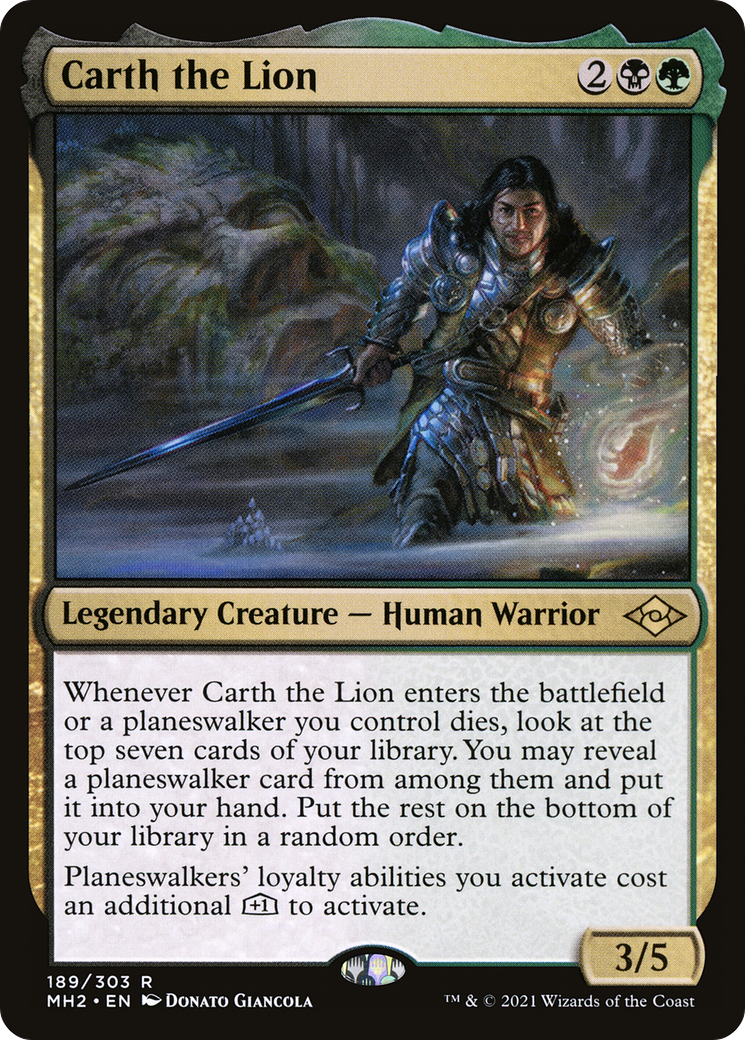 Image of Carth the Lion [Modern Horizons 2]