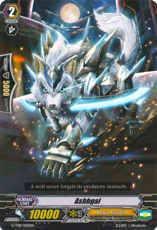Image of Ashhgal (G-TD11/005EN) [Divine Knight of Heavenly Decree]