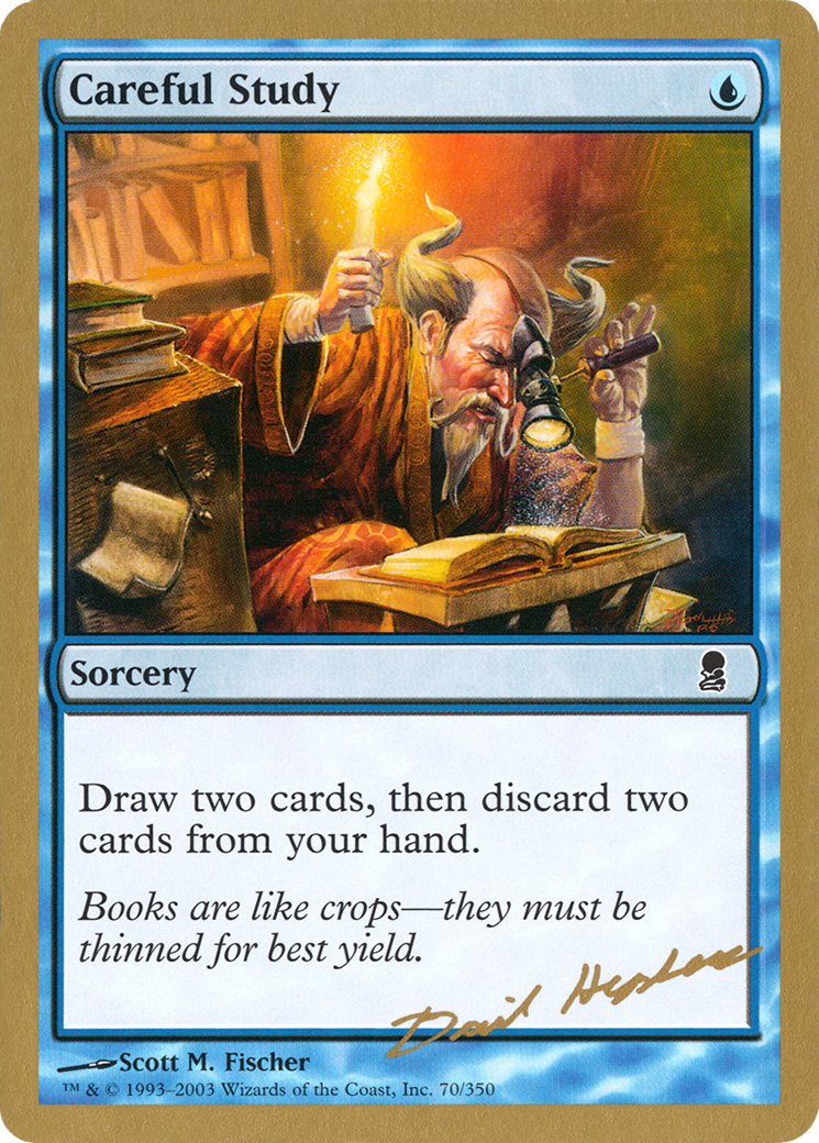 Image of Careful Study (Dave Humpherys) [World Championship Decks 2003]
