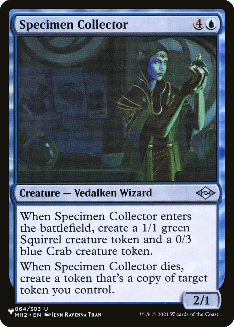 Image of Specimen Collector [The List]