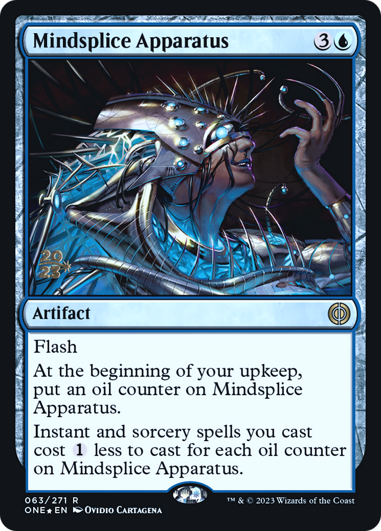 Image of Mindsplice Apparatus [Phyrexia: All Will Be One Prerelease Promos]
