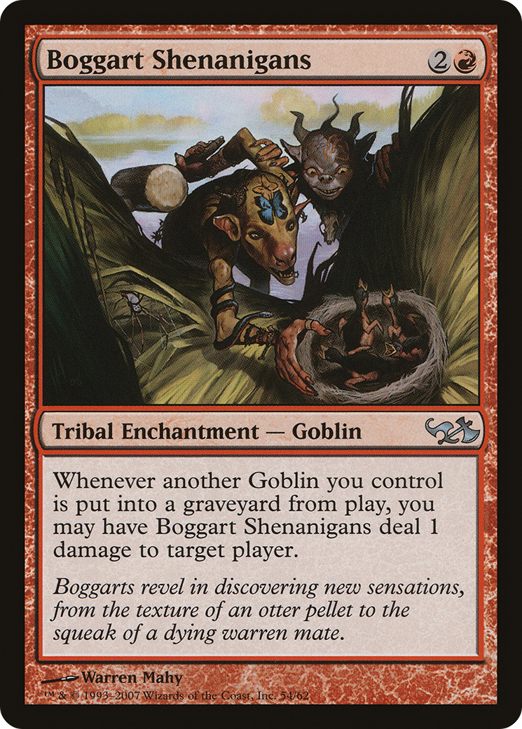 Image of Boggart Shenanigans [Duel Decks: Elves vs. Goblins]