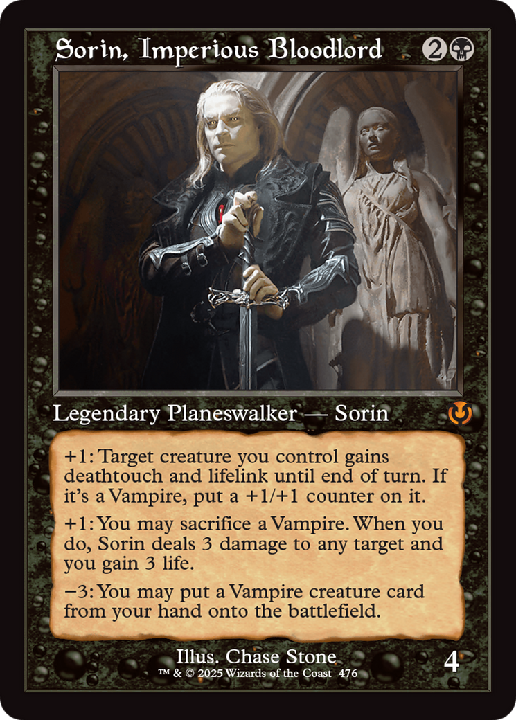 Image of Sorin, Imperious Bloodlord (Retro Frame) [Innistrad Remastered]