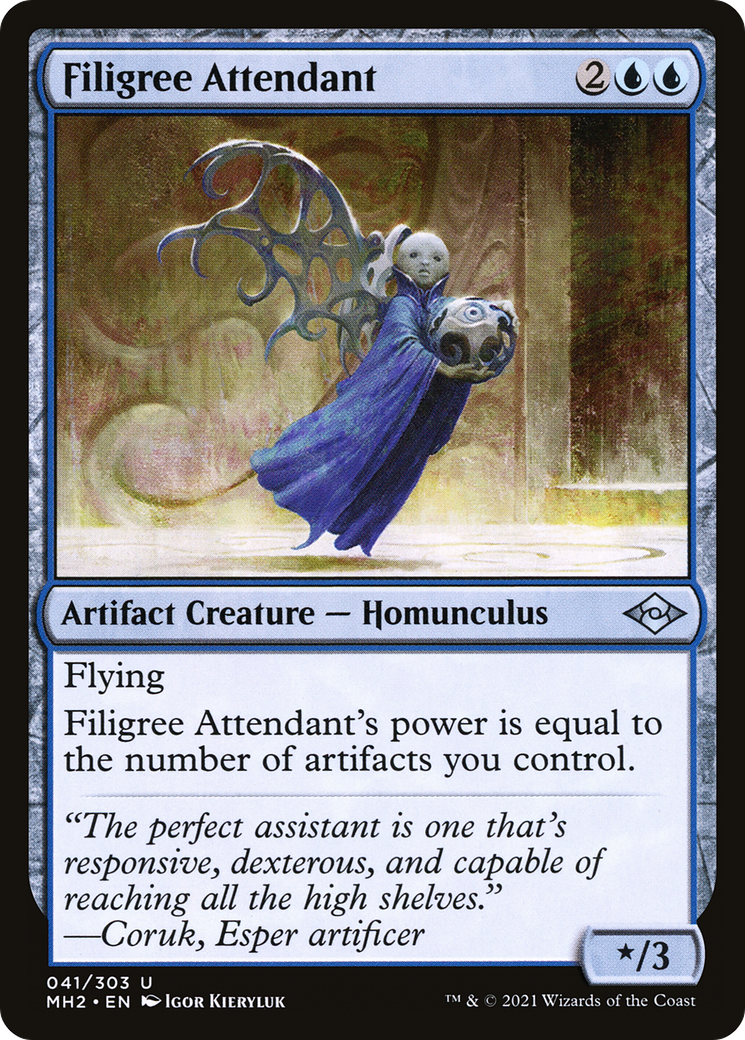 Image of Filigree Attendant [Modern Horizons 2]