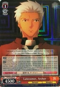 Image of Latecomer, Archer (FS/S34-E057 R) [Fate/Stay Night [Unlimited Blade Works]]