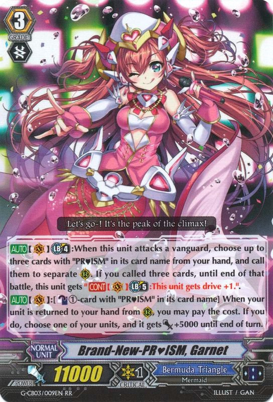 Image of Brand-New-PRISM, Garnet (G-CB03/009EN) [Blessing of Divas]
