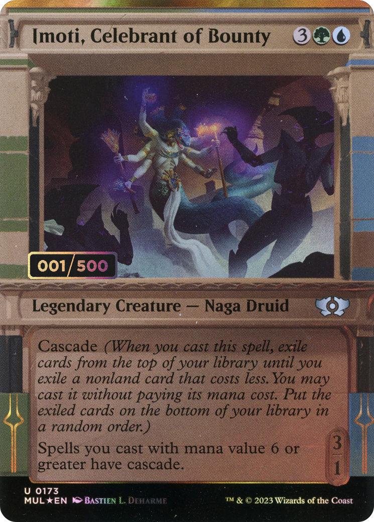 Image of Imoti, Celebrant of Bounty (Serialized) [Multiverse Legends]