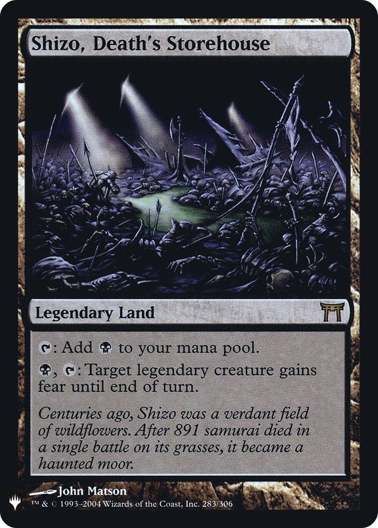 Image of Shizo, Death's Storehouse [Mystery Booster]