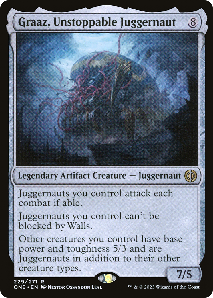 Image of Graaz, Unstoppable Juggernaut [Phyrexia: All Will Be One]
