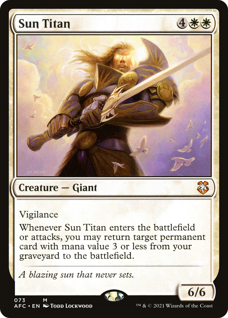 Image of Sun Titan [Dungeons & Dragons: Adventures in the Forgotten Realms Commander]