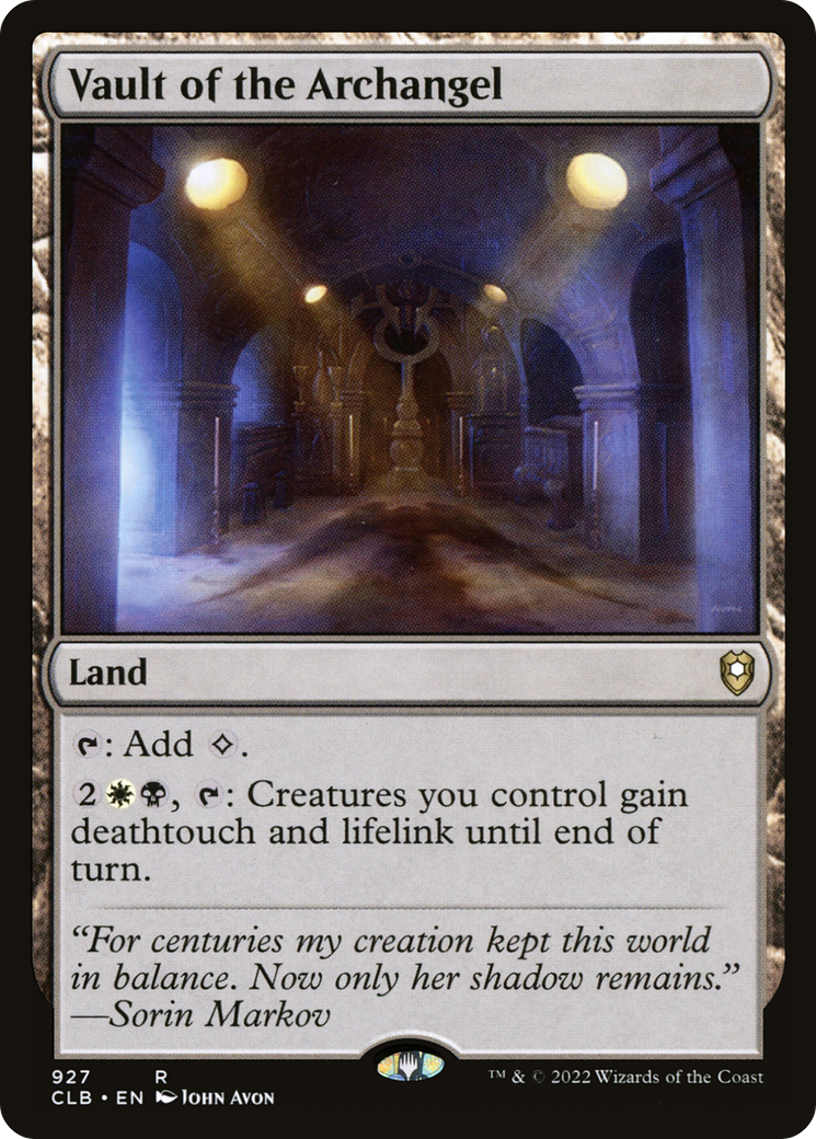 Image of Vault of the Archangel [Commander Legends: Battle for Baldur's Gate]