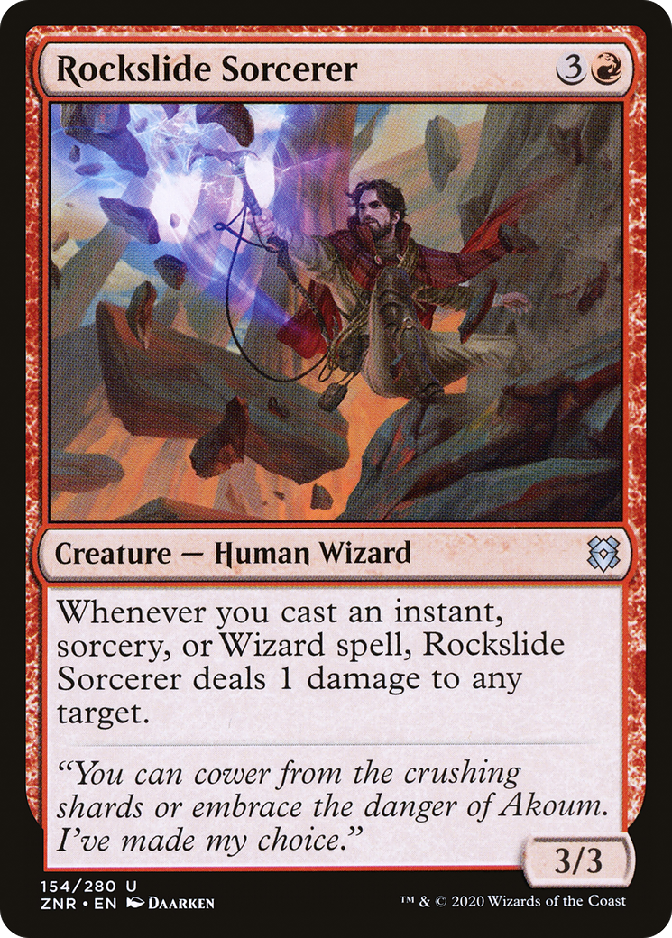 Image of Rockslide Sorcerer [Zendikar Rising]