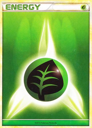 Image of Grass Energy (2010 Unnumbered HGSS Style) [League & Championship Cards]