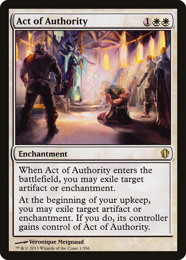 Image of Act of Authority [Commander 2013]