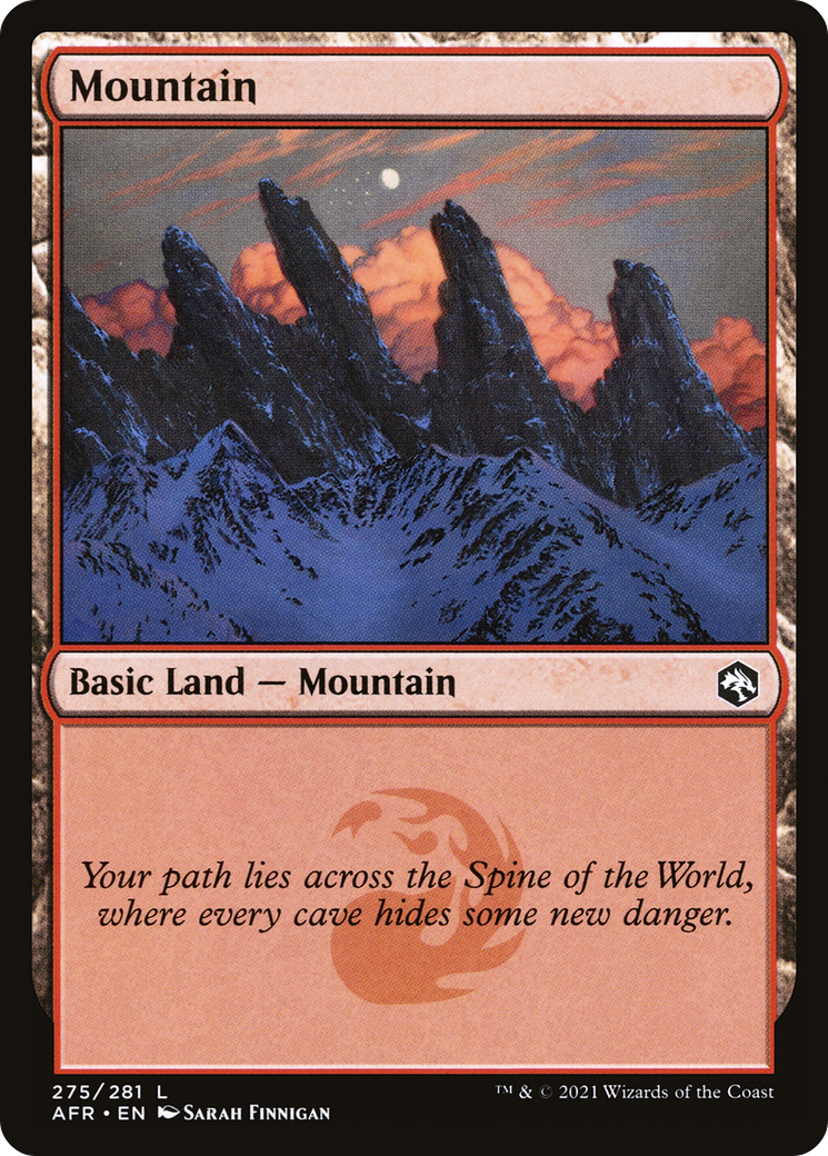 Image of Mountain (275) [Dungeons & Dragons: Adventures in the Forgotten Realms]