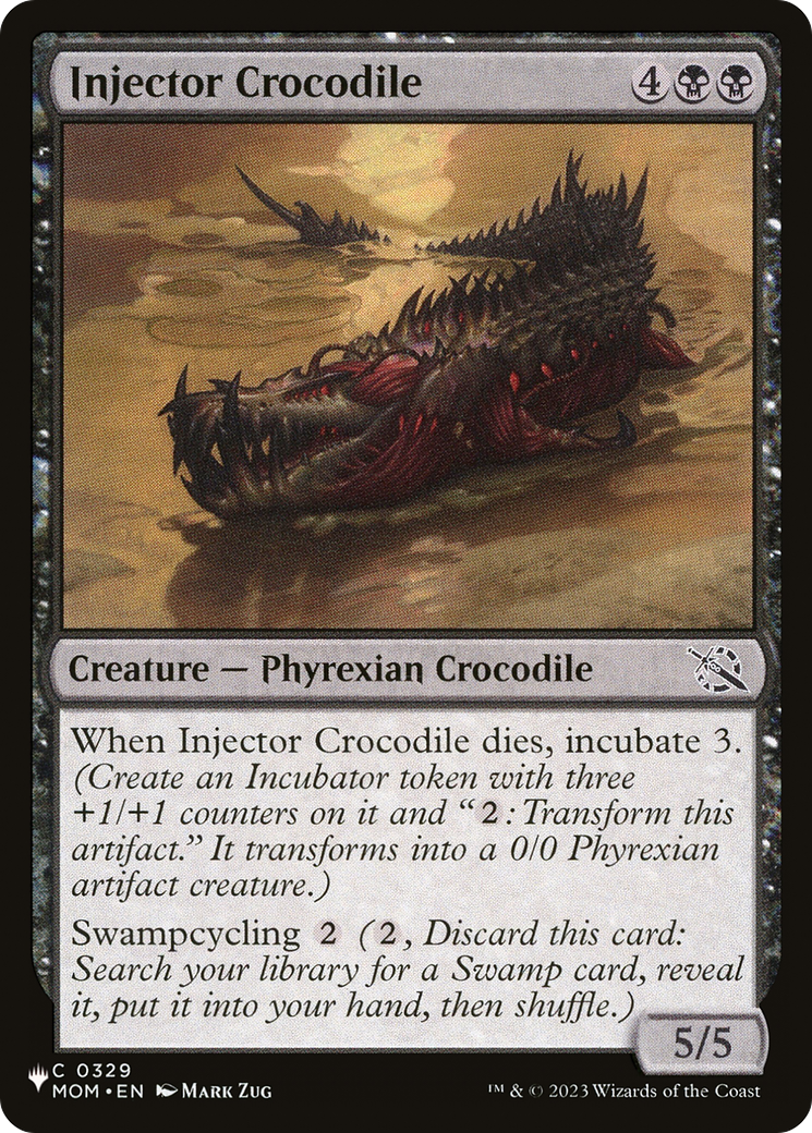 Image of Injector Crocodile [The List]