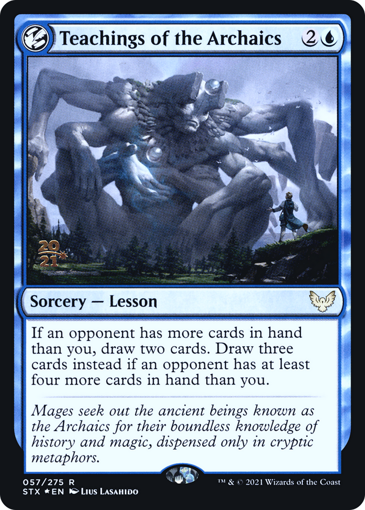 Image of Teachings of the Archaics [Strixhaven: School of Mages Prerelease Promos]