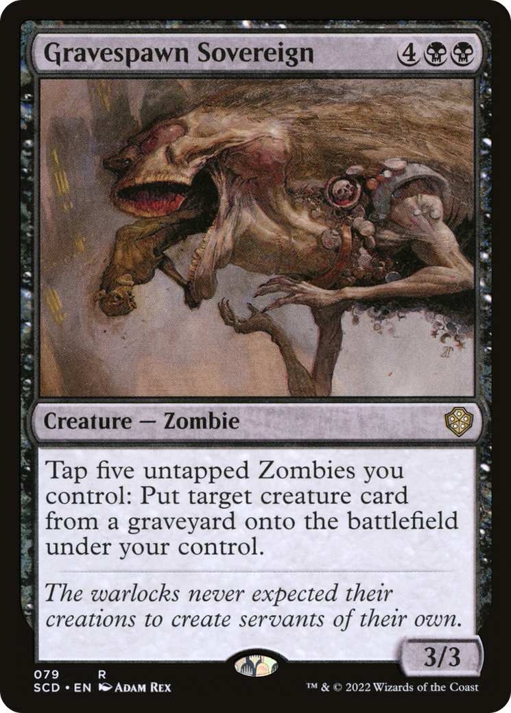 Image of Gravespawn Sovereign [Starter Commander Decks]