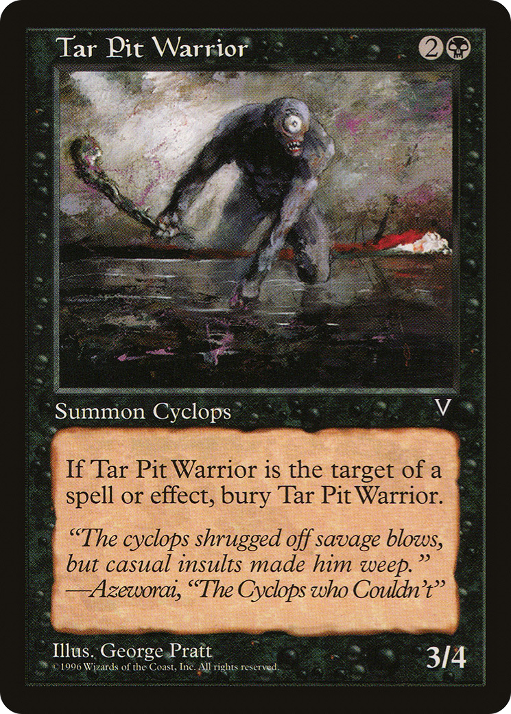 Image of Tar Pit Warrior [Visions]