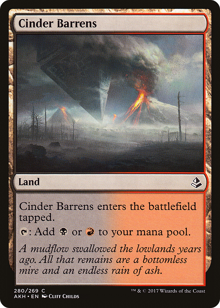 Image of Cinder Barrens [Amonkhet]