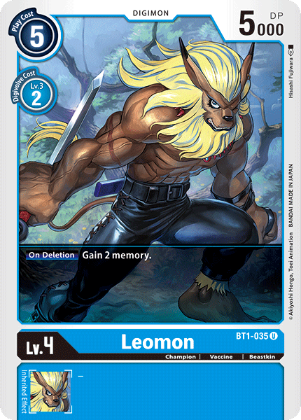 Image of Leomon [BT1-035] [Release Special Booster Ver.1.0]