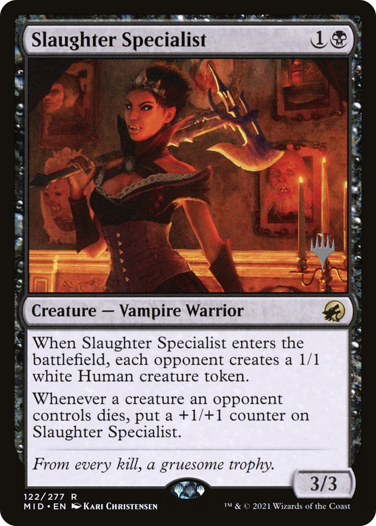 Image of Slaughter Specialist (Promo Pack) [Innistrad: Midnight Hunt Promos]