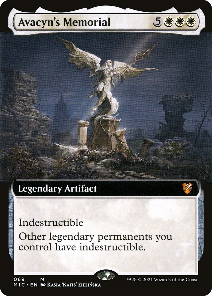 Image of Avacyn's Memorial (Extended Art) [Innistrad: Midnight Hunt Commander]