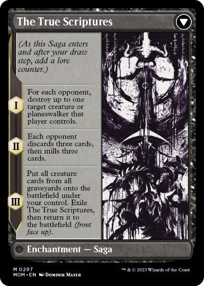 Image of Sheoldred // The True Scriptures (Showcase Planar Booster Fun) [March of the Machine]