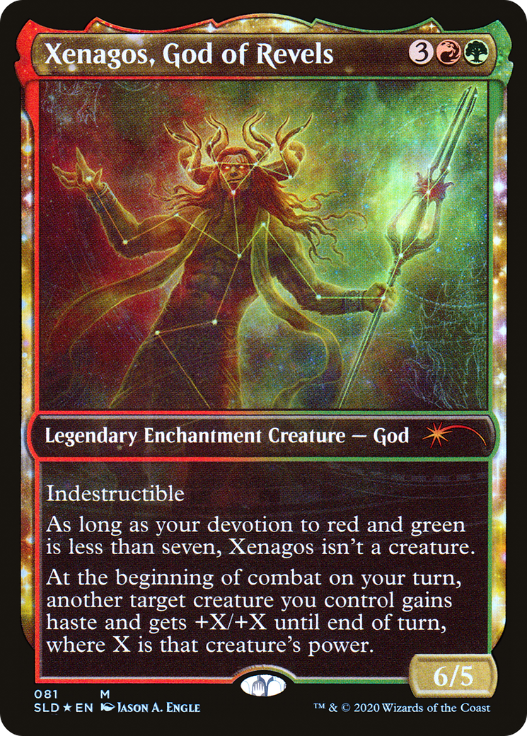 Image of Xenagos, God of Revels [Secret Lair Drop Series]