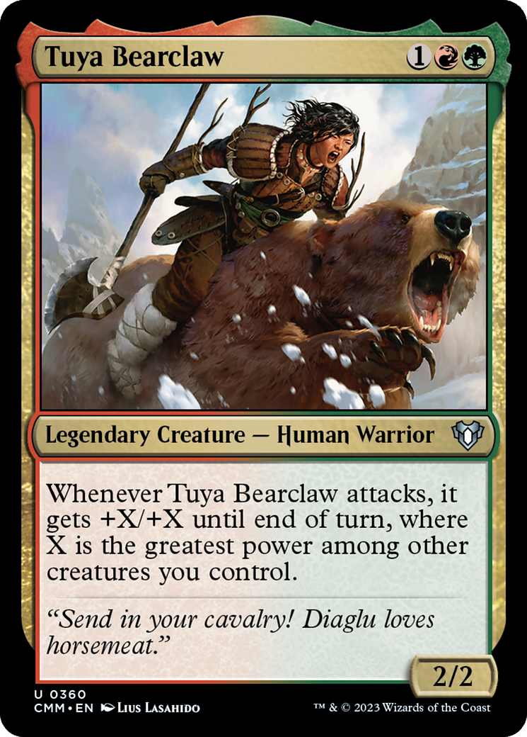 Image of Tuya Bearclaw [Commander Masters]