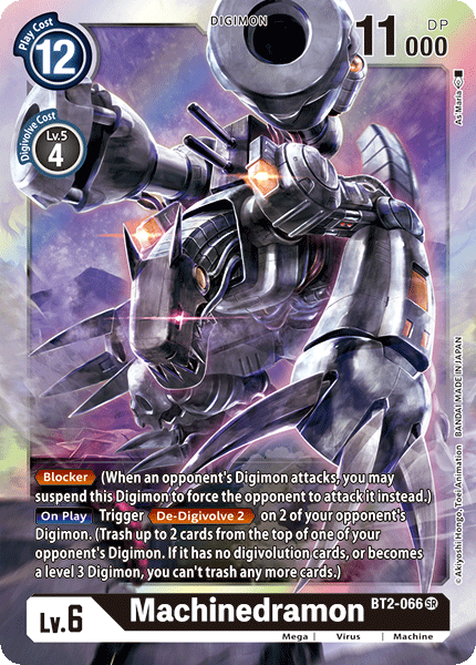Image of Machinedramon [BT2-066] [Release Special Booster Ver.1.0]