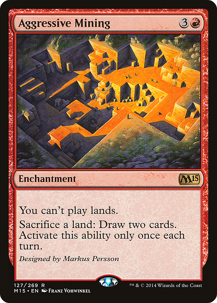 Image of Aggressive Mining [Magic 2015]