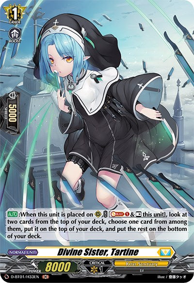 Image of Divine Sister, Tartine (D-BT01/H33EN) [Genesis of the Five Greats]