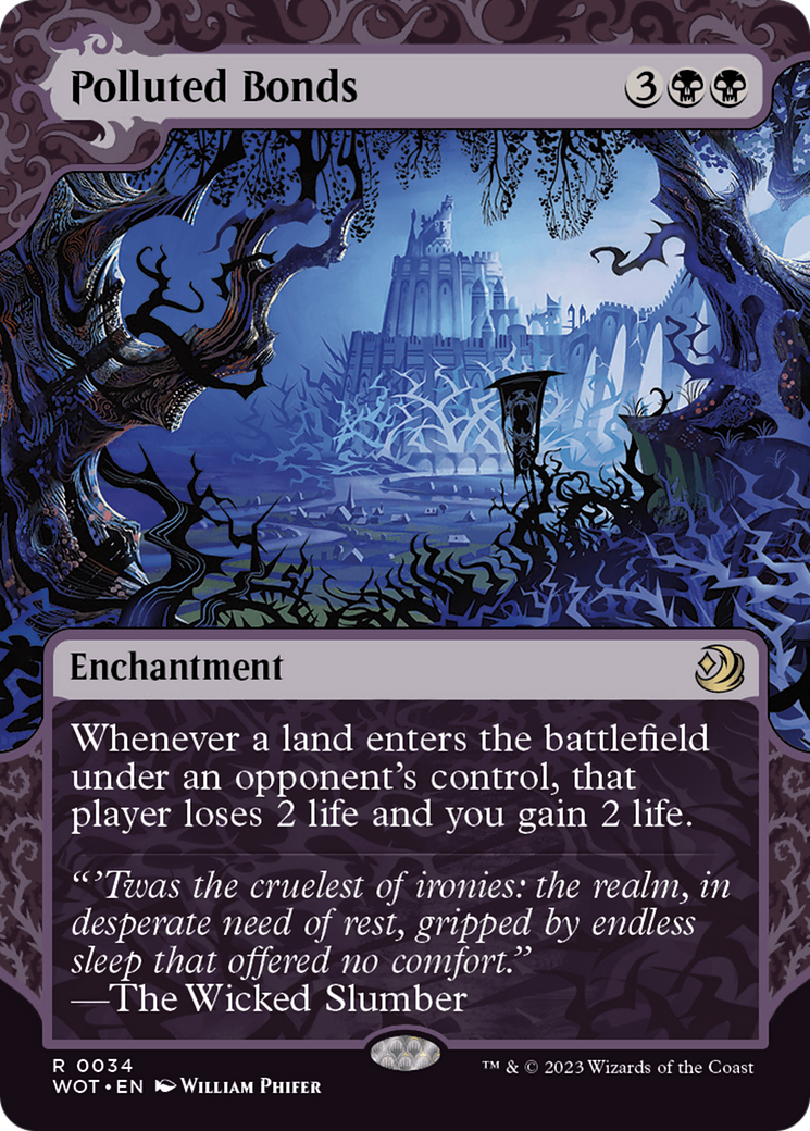 Image of Polluted Bonds [Wilds of Eldraine: Enchanting Tales]