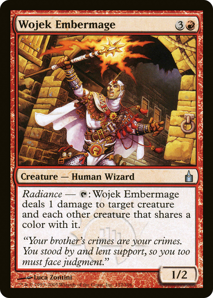 Image of Wojek Embermage [Ravnica: City of Guilds]