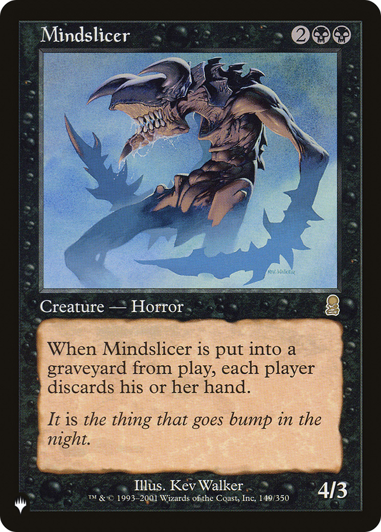 Image of Mindslicer [The List]