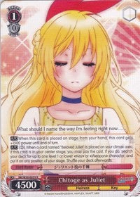 Image of Chitoge as Juliet (NK/W30-E055 R) [NISEKOI -False Love-]