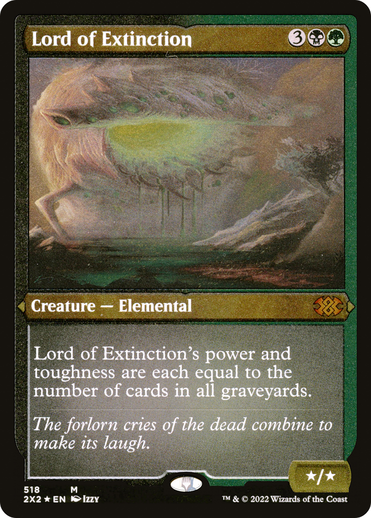 Image of Lord of Extinction (Foil Etched) [Double Masters 2022]
