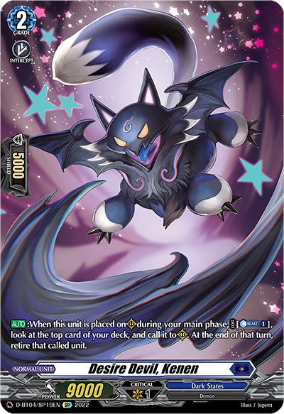 Image of Desire Devil, Kenen (D-BT04/SP19EN) [Awakening of Chakrabarthi]