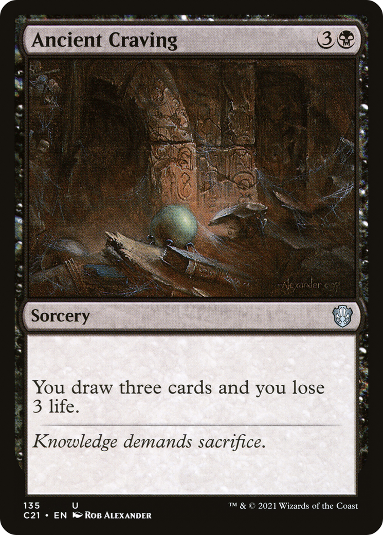 Image of Ancient Craving [Commander 2021]