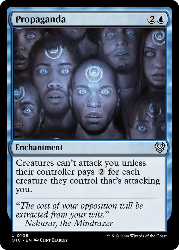 Image of Propaganda [Outlaws of Thunder Junction Commander]