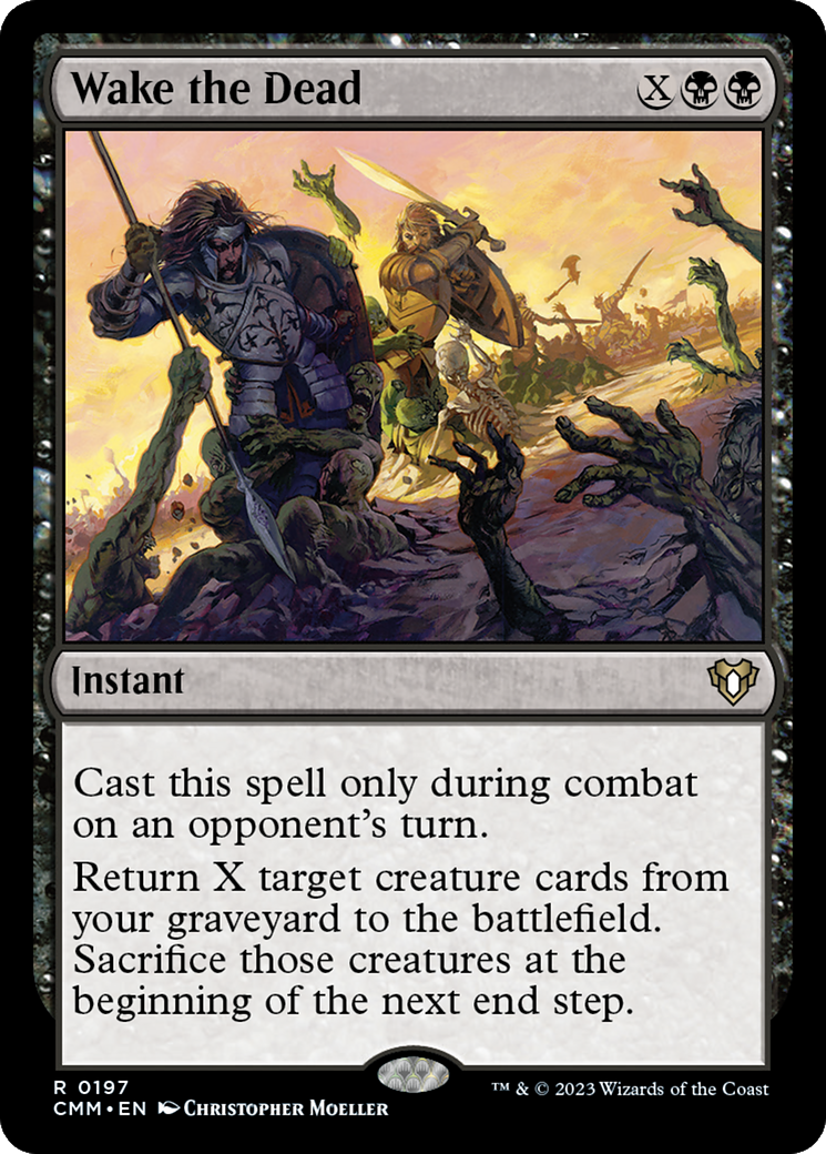 Image of Wake the Dead [Commander Masters]