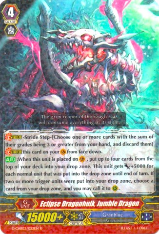 Image of Eclipse Dragonhulk, Jumble Dragon (G-CHB03/023EN) [Rummy Labyrinth Under the Moonlight]