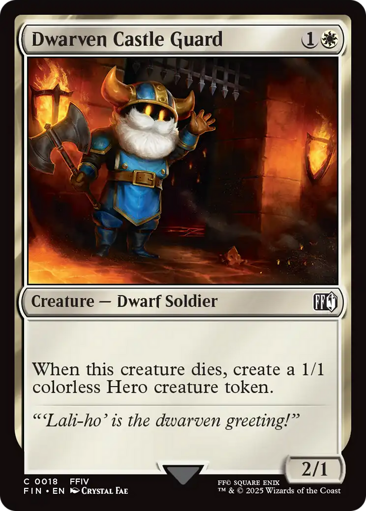 Image of Dwarven Castle Guard [FINAL FANTASY]