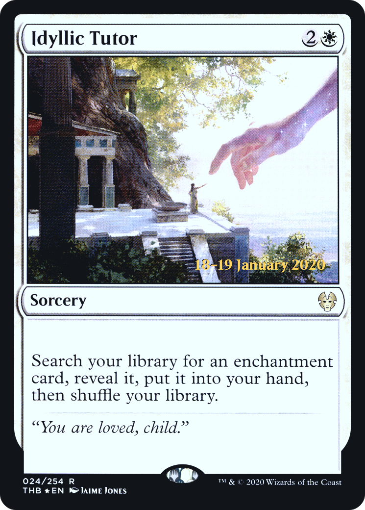 Image of Idyllic Tutor [Theros Beyond Death Prerelease Promos]