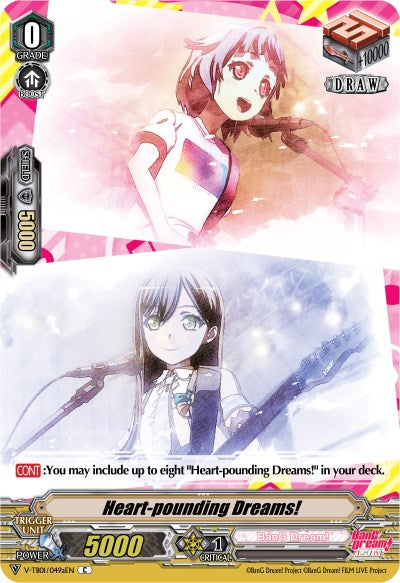 Image of Heart-pounding Dreams! (Poppin'Party) (Parallel Foil) (V-TB01/049aEN) [BanG Dream! FILM LIVE]