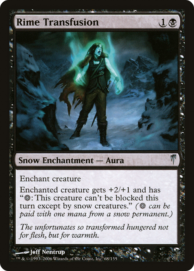 Image of Rime Transfusion [Coldsnap]