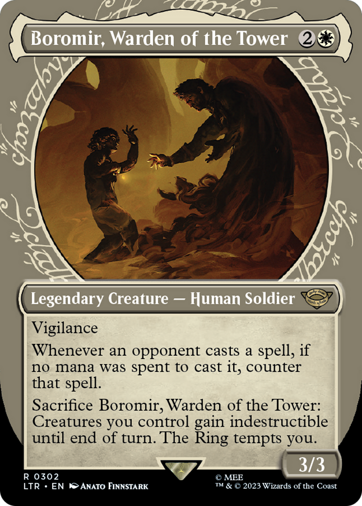 Image of Boromir, Warden of the Tower (Showcase Ring Frame) [The Lord of the Rings: Tales of Middle-Earth]