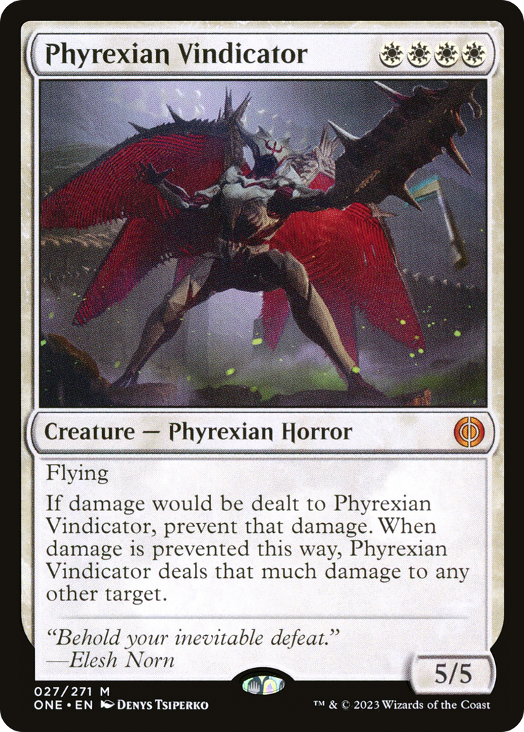Image of Phyrexian Vindicator [Phyrexia: All Will Be One]