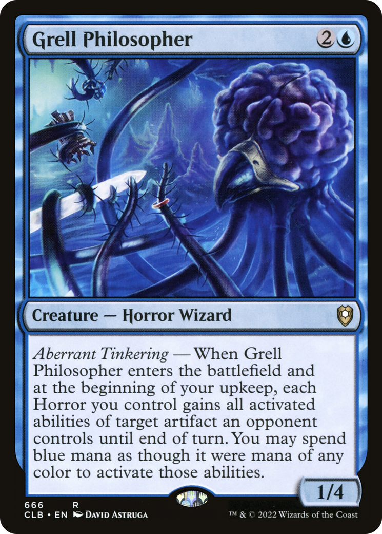 Image of Grell Philosopher [Commander Legends: Battle for Baldur's Gate]